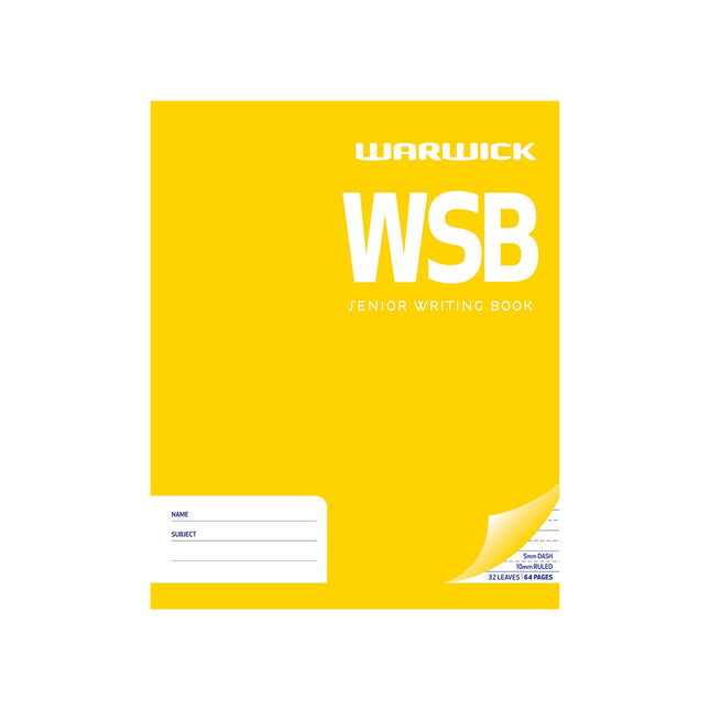 Warwick Exercise Book Senior Writing - WSB
