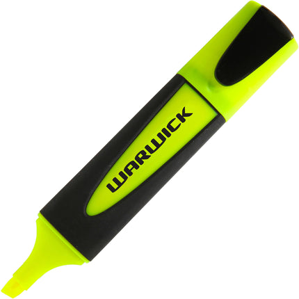 Warwick Highlighter Stubby Chisel - Pack of 4