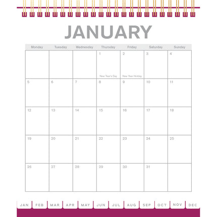Collins Desk Calendar - Carnival - 2027