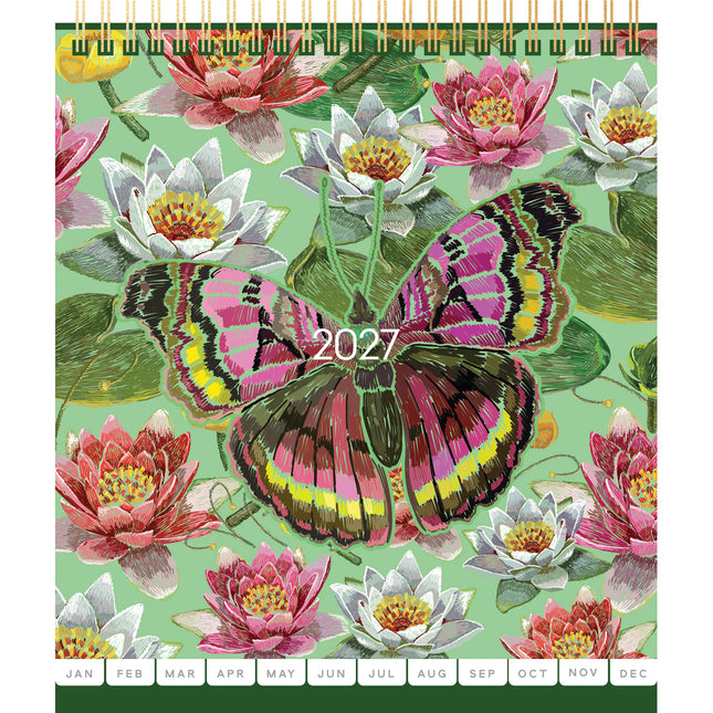 Collins Desk Calendar - Beautiful Blooms - 2027