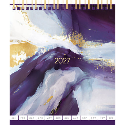 Collins Desk Calendar - Painterly - 2027