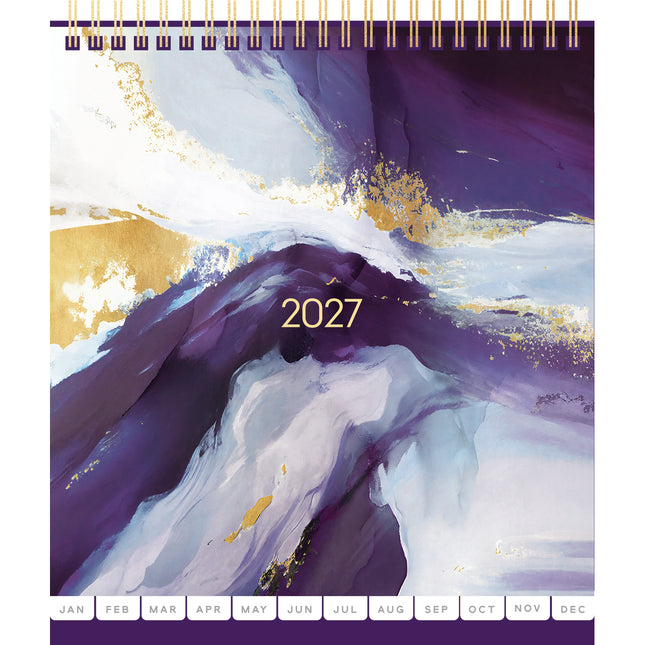 Collins Desk Calendar - Painterly - 2027