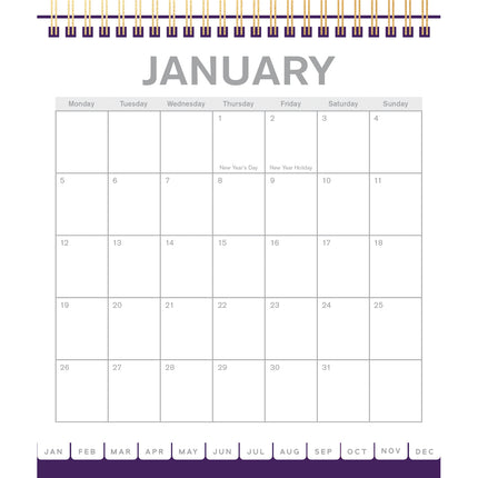 Collins Desk Calendar - Painterly - 2027