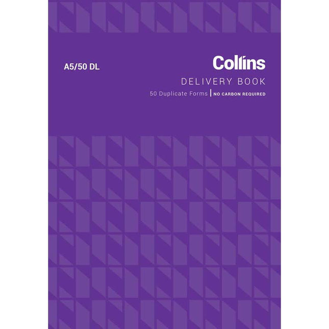 Collins Goods Delivery - A5 - 50 Duplicate Forms - No Carbon Required