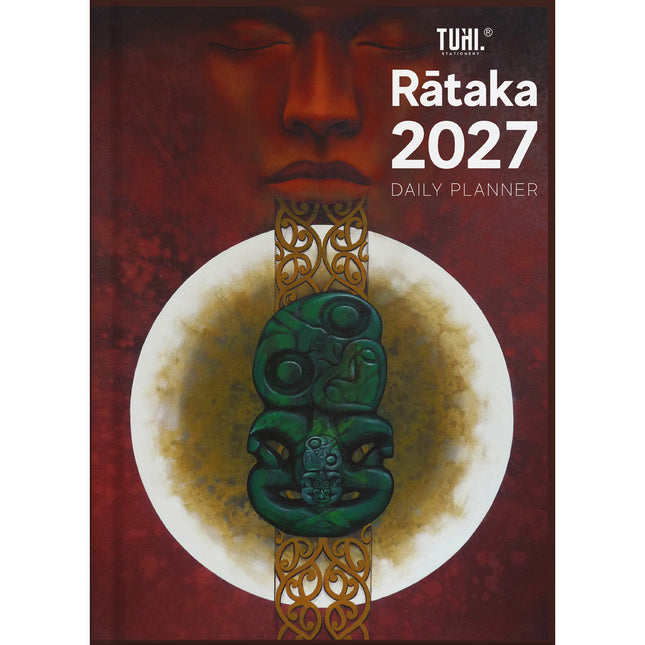 Tuhi Diary B5 - Day to View - Rataka Embrace Tupuna - 2027