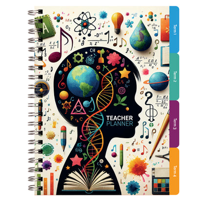 Collins Teachers Planner A4 Spiral Bound