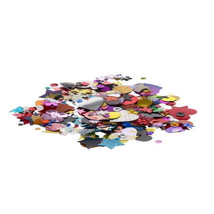 DAS Spangles Assorted Shapes & Sizes 25gm