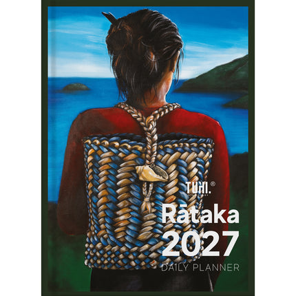 Tuhi Diary A5 - Day to View -  Rataka Kete Pikau - 2027