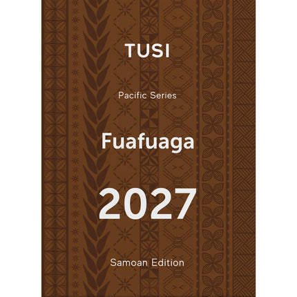 Tusi Diary B5 - Day to View - Samoan Fuafuaga - 2027