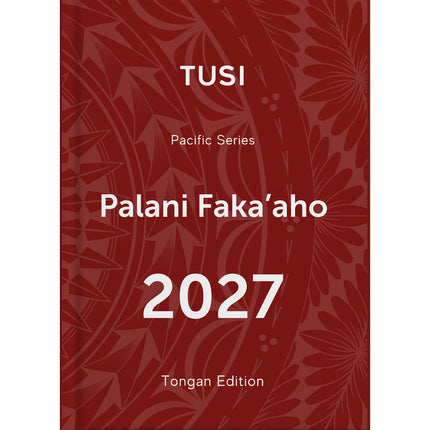 Tusi Diary B5 - Day to View - Tongan Palani Faka'aho - 2027