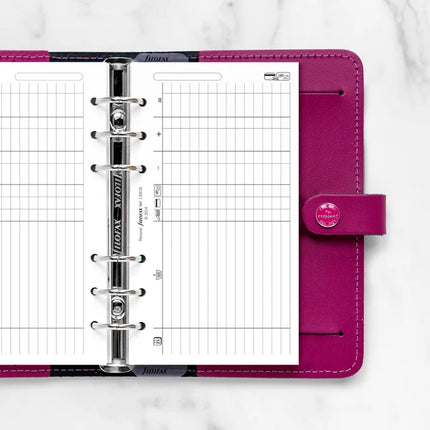 Filofax Organiser - Refill Personal - Finances
