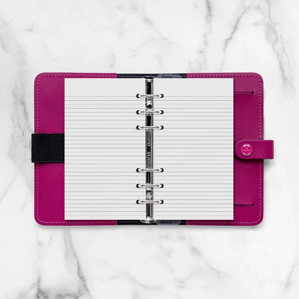 Filofax Organiser - Refill Personal - Notepad Ruled - White