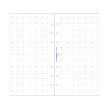 Filofax Organiser - Refill Personal - Notepaper Dotted - White