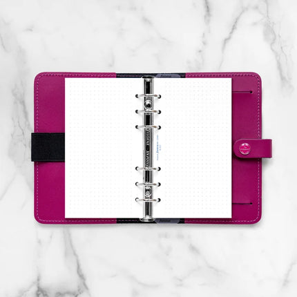 Filofax Organiser - Refill Personal - Notepaper Dotted - White