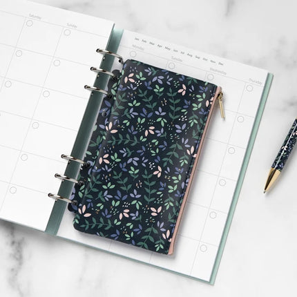 Filofax Accessory - Zipper Pouch - Garden