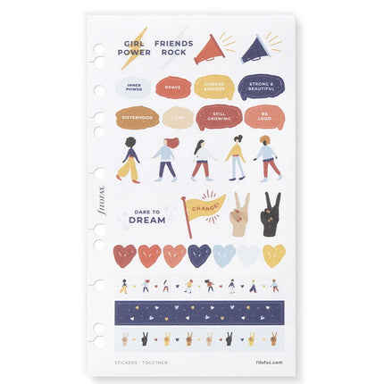 Filofax Accessory - Stickers - Together