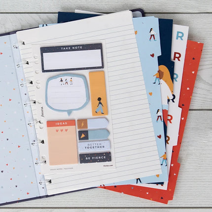 Filofax Accessory - Sticky Notes - Together