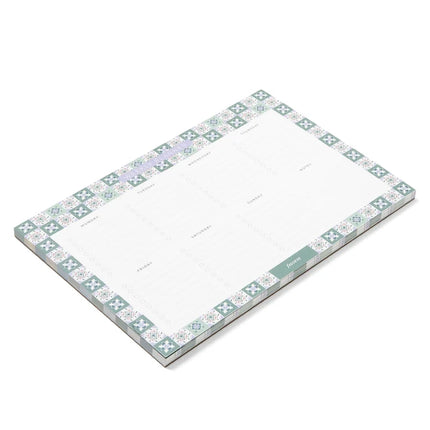 Filofax Notepad - Weekly Planner (with magnet) - Mediterranean