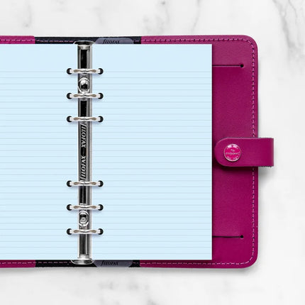 Filofax Refill - Personal - Notepaper Ruled - Blue