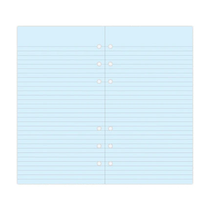 Filofax Refill - Personal - Notepaper Ruled - Blue