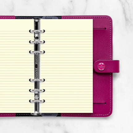 Filofax Refill - Personal - Notepaper Ruled - Cotton Cream