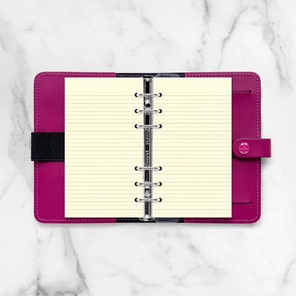 Filofax Refill - Personal - Notepaper Ruled - Cotton Cream