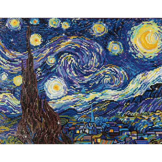 Diamond Dotz Diamond Kit - Stary Night (Van Gogh)