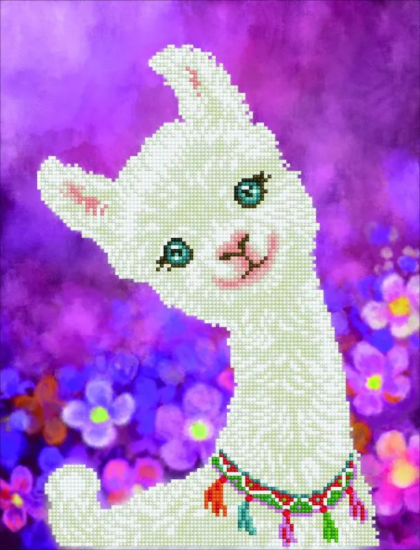 Diamond Dotz Diamond Kit - Lulu Llama