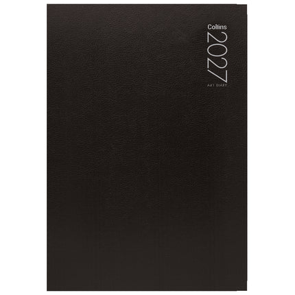 Collins Diary A4 Executive Black - Day to View - 2027