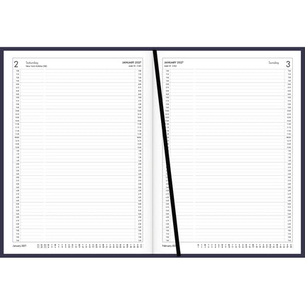 Collins Diary A4 Navy - Appointment - 2027
