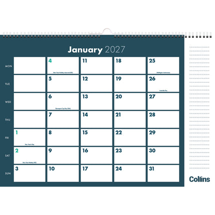 Collins Calendar Planner - 2027