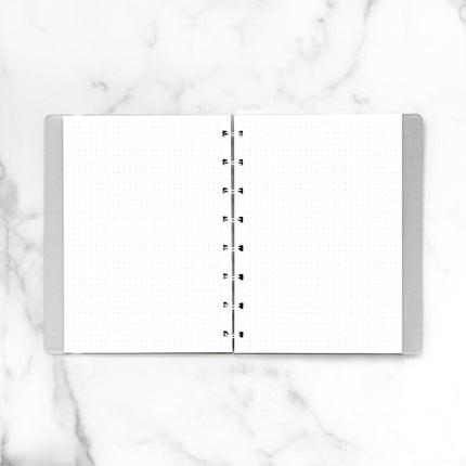 Filofax Refill - A5 - Notebook - Notepaper Dotted - White