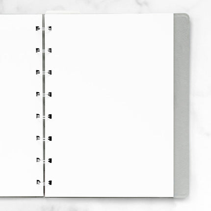 Filofax Refill - A5 -  Notebook - Notepaper Plain - White