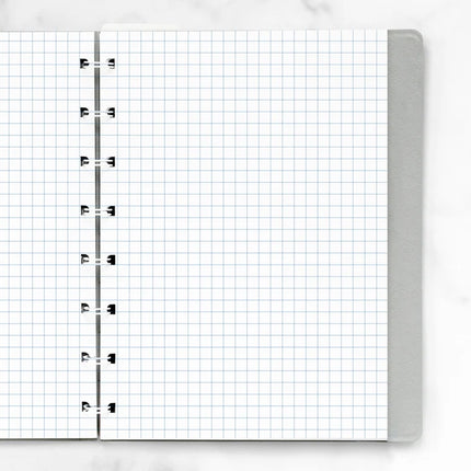 Filofax Notebook Refill - A5 Notepaper - Squared White