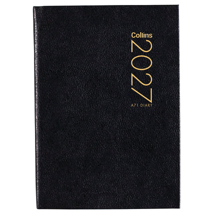 Collins Diary A7 - Day to View - Black 2027
