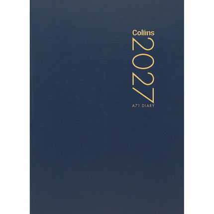 Collins Diary A7 - Day to View - Navy 2027