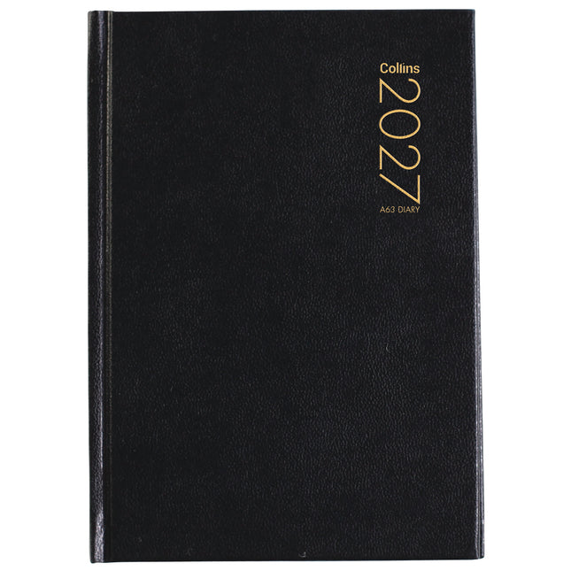 Collins Diary A6 - Week to View - Black 2027
