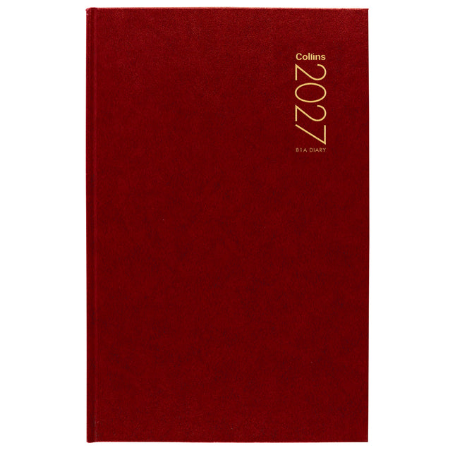 Collins Diary 8 x 5" - Day to View - Red 2027