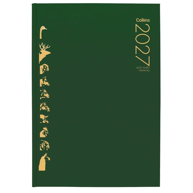 Collins Diary A5 - 2 Day to View - Farming - 2027