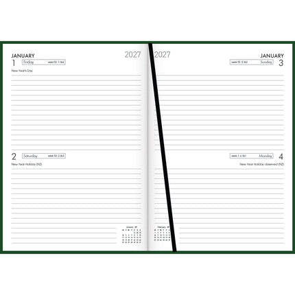 Collins Diary A5 - 2 Day to View - Farming - 2027