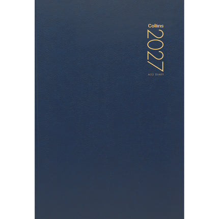 Collins Diary A5 - 2  Day to View - Navy - 2027