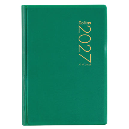 Collins Diary A7 - Week to View - Green 2027