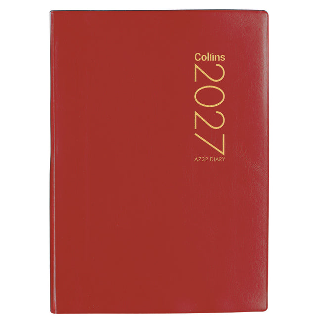 Collins Diary A7 - Week to View - Red 2027