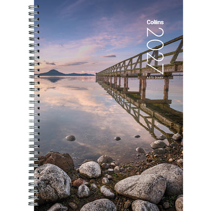Collins Diary A5 Wiro - Week to View - 2027