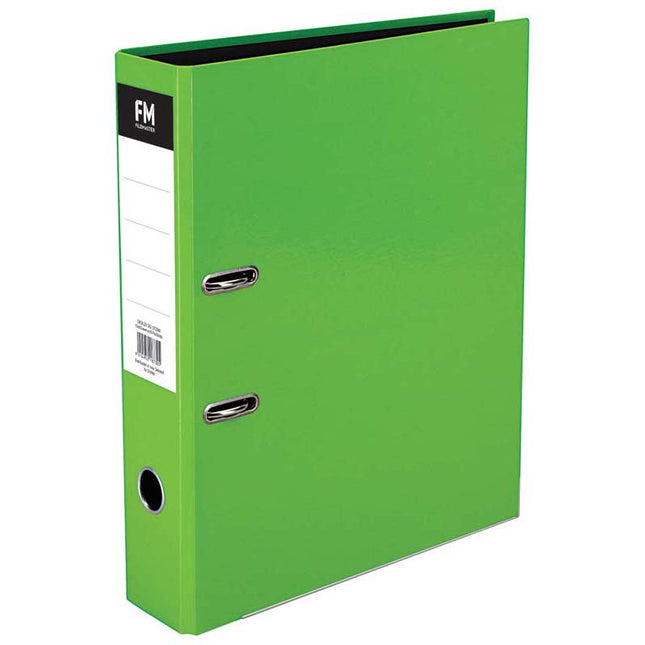 File Master Binder Lever Arch Foolscap - Vivid