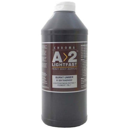 Atelier A2 Lightfast Heavybody Acrylic - 1 Litre