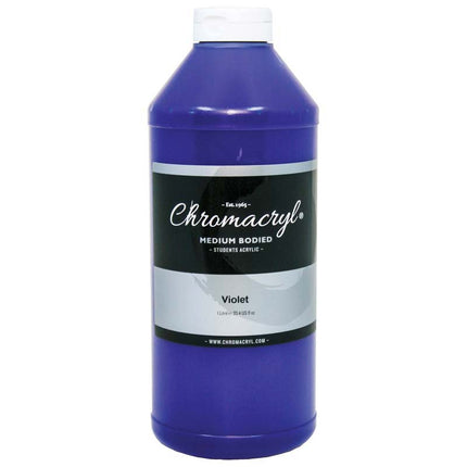 Chromacryl Acrylic Paint Student 1 Litre