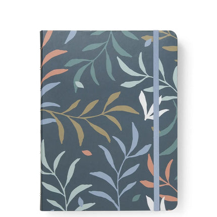Filofax Notebook - A5 - Botanical - Blue
