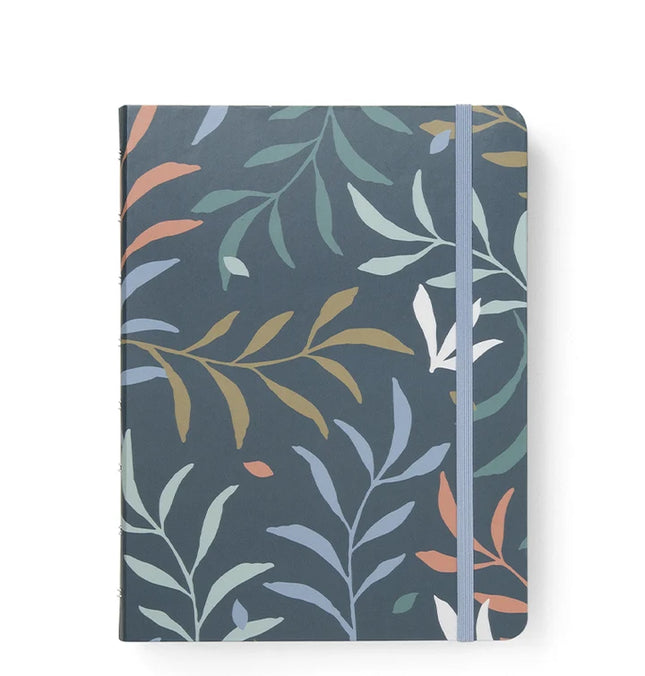 Filofax Notebook - A5 - Botanical - Blue
