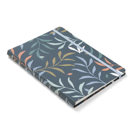 Filofax Notebook - A5 - Botanical Blue